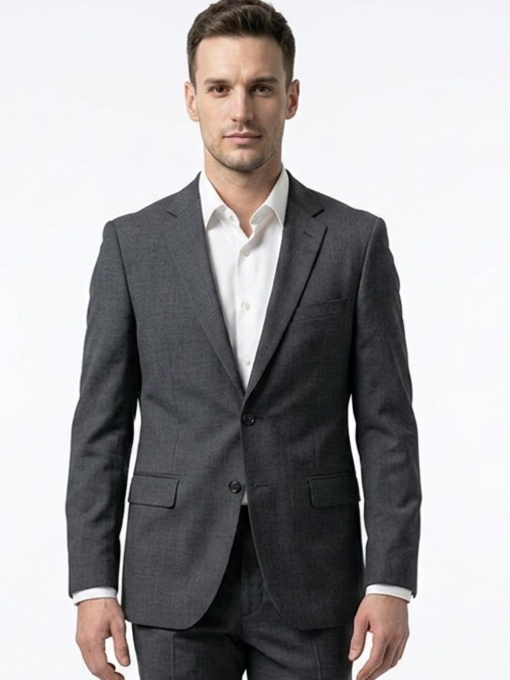 BURBERRY | Dark Blue 100% Wool Blazer Sport Coat Men’s Size 40 Regular UK
